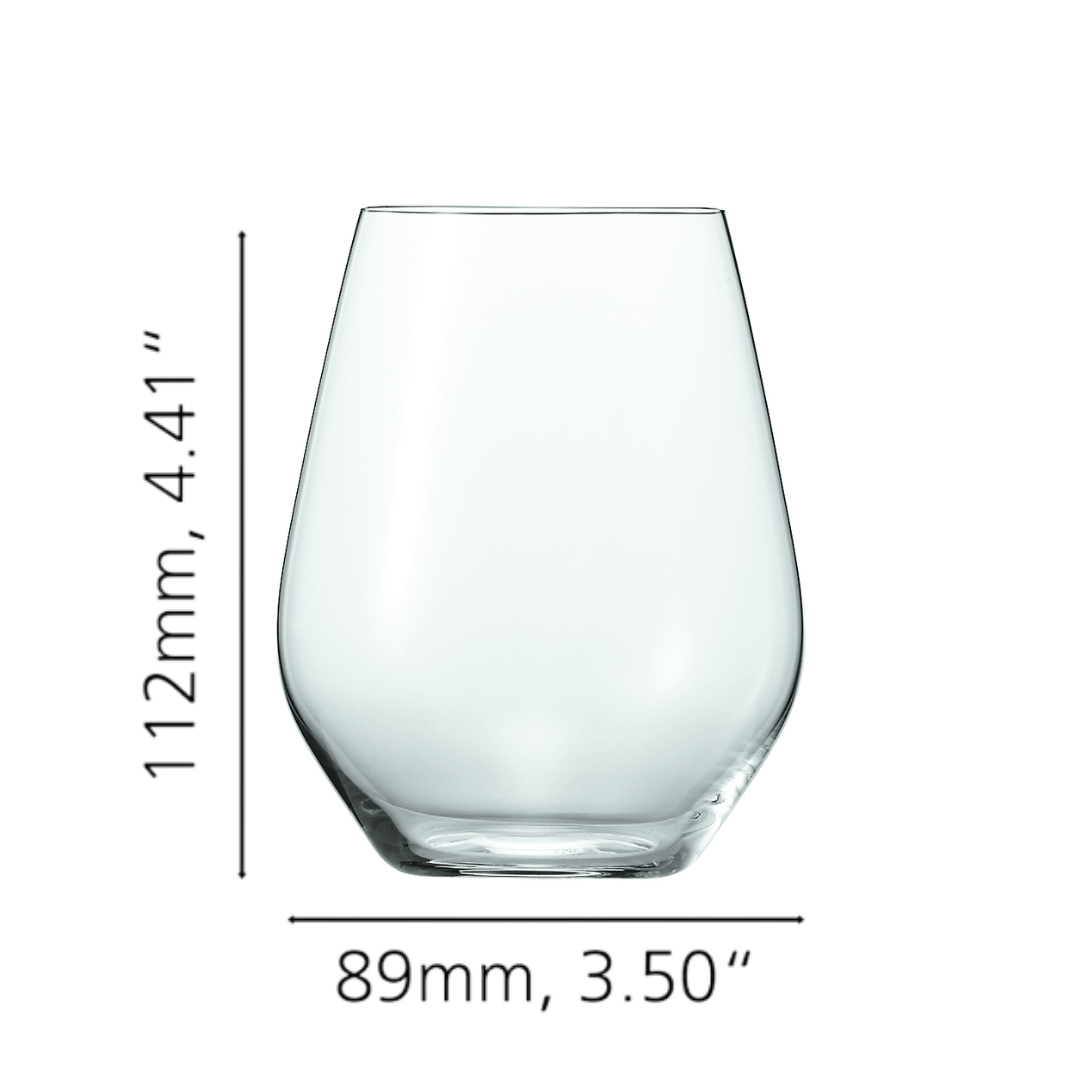 Vasos bajos 46cl  Ø8.9x11.2 cm. AUTHENTIS CASUAL SPIEGELAU 4808001 (12 unidades)