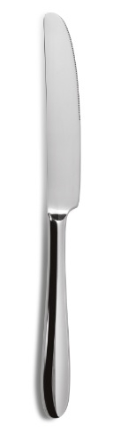 Doce unidades de ROSENHAUS 03090152 Tulip c cuchillo mesa acero inoxidable 18/10 4mm 23.2 cm