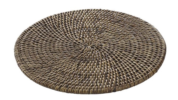 Bajoplato de ratán Ø 34 cm. (1 unidad)