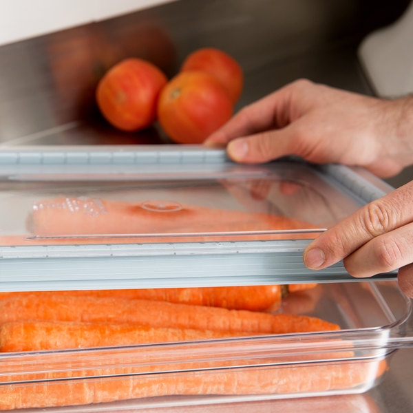 Tapa hermética GN 1/2 - 26.5 x 32.5 cm transparente CAMBRO 20CWGL-135