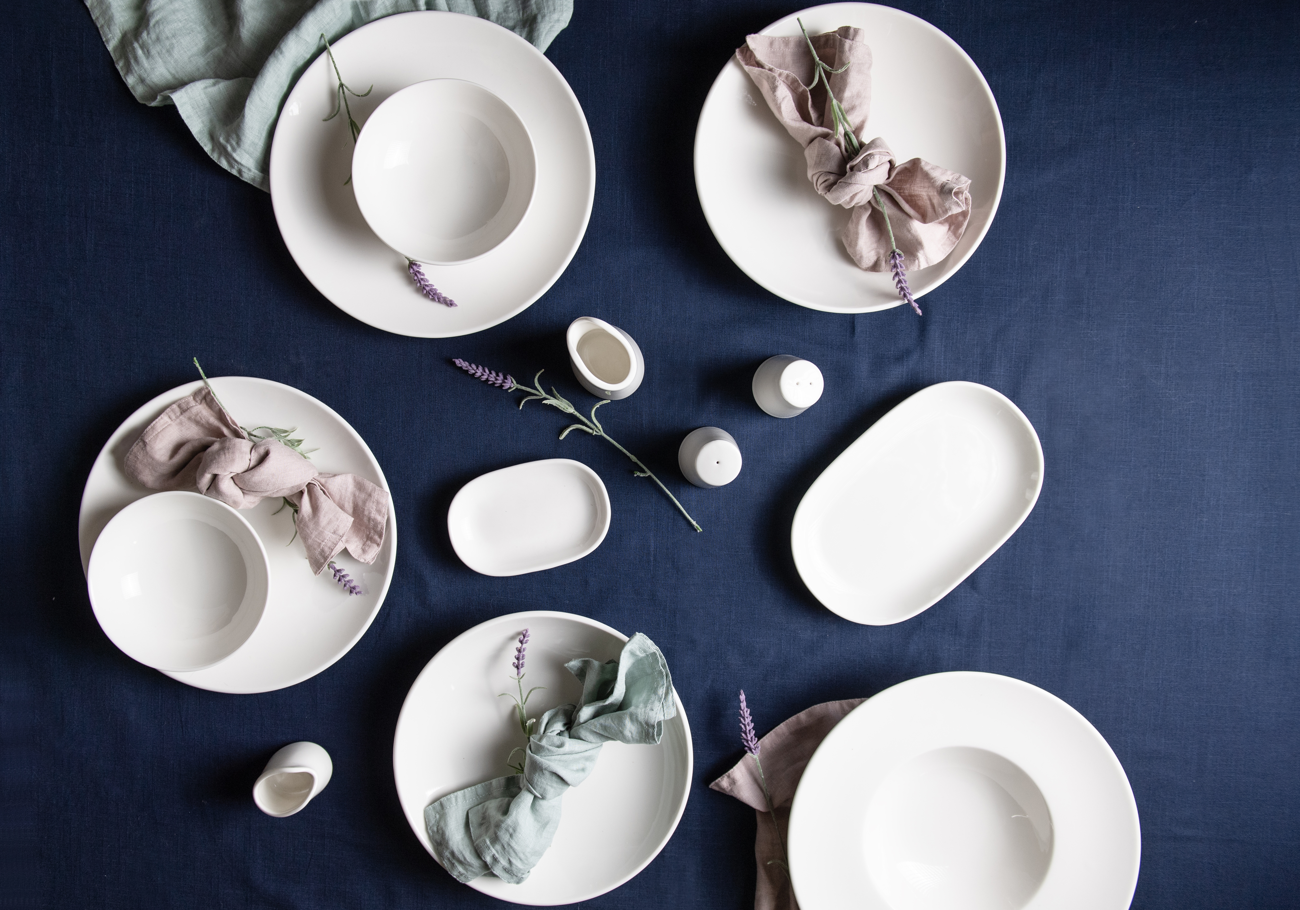 Bol hondo para ensalada porcelana blanca  bone china "Lona". Ø 16 cm. Capacidad (cl) 42. ID Fine 10000-112016  (12 unidades)