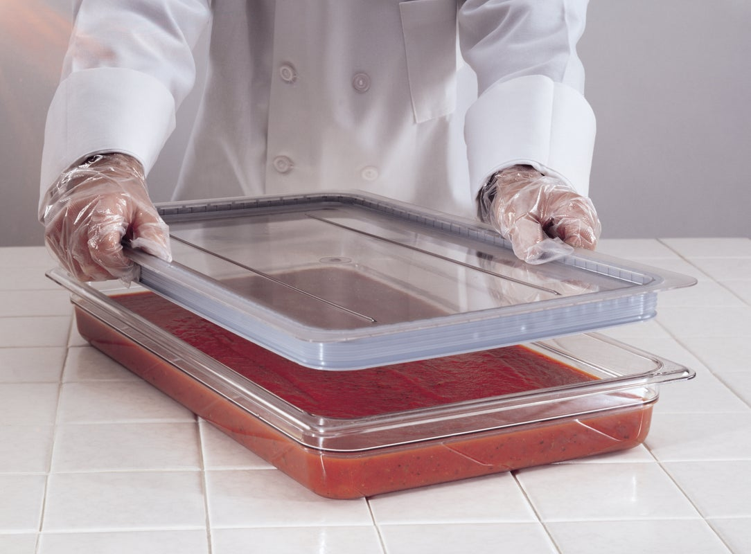 TAPA HERMÉTICA GN 1/1 POLICARBONATO TRANSPARENTE CAMBRO 10CWGL-135