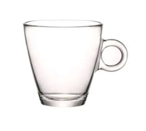 Doce unidades de BORMIOLI 430280M04321990 Easy bar taza te 32 cl