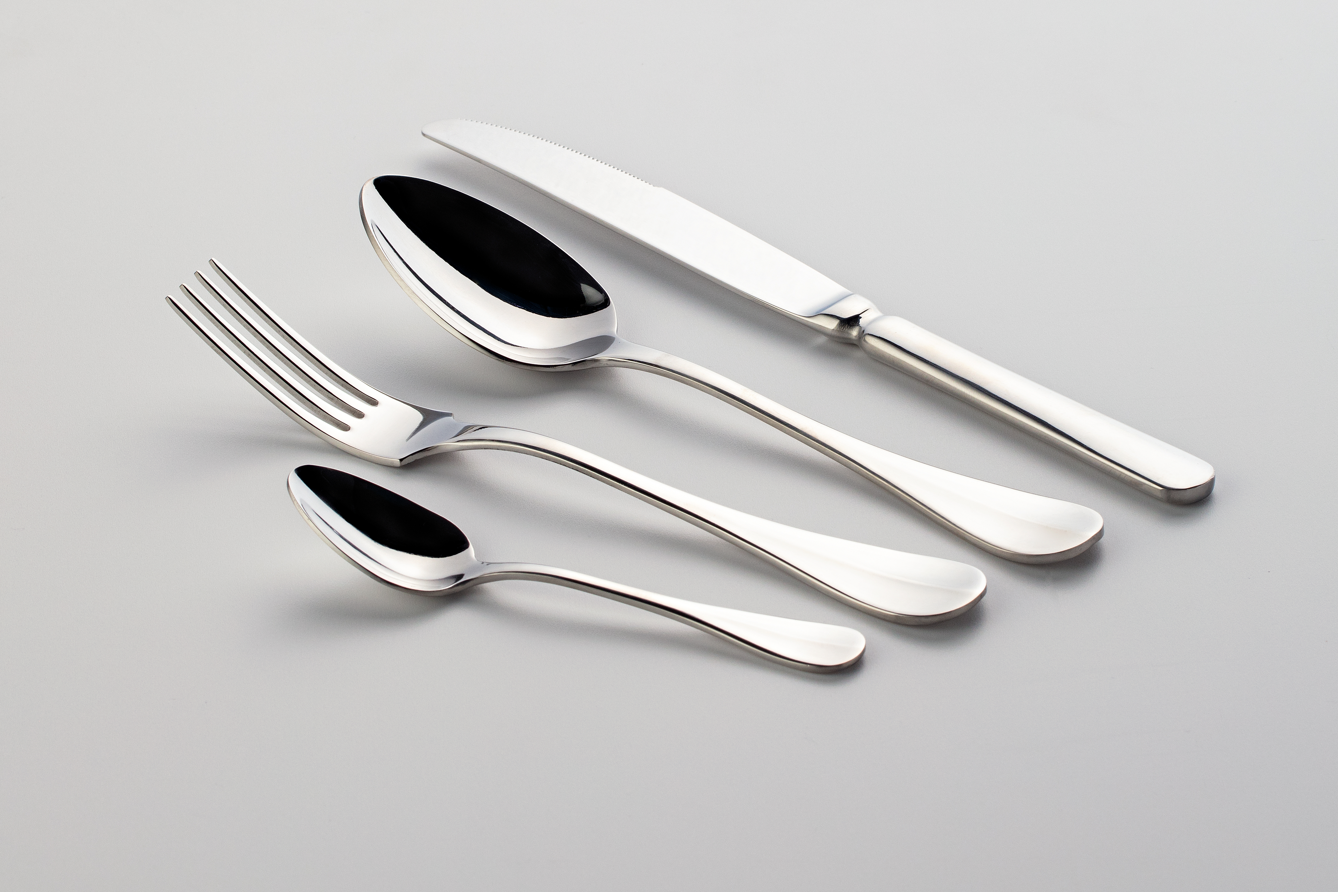 Doce unidades de ROSENHAUS 03010025 Baguette cuchillo postre monobloc