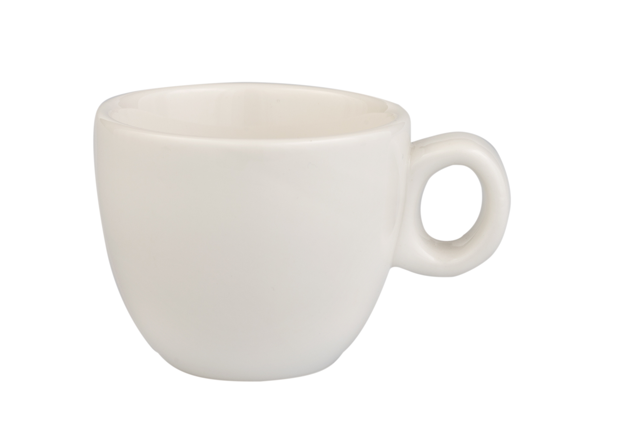 Taza cafe moka porcelana Blanco City 8 cl. B'GHEST 01170267 (6 unidades)