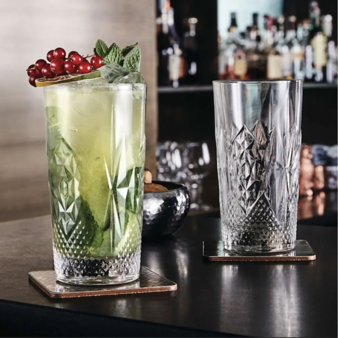 Vasos altos Stone 39cl de Bormioli (6 unidades)