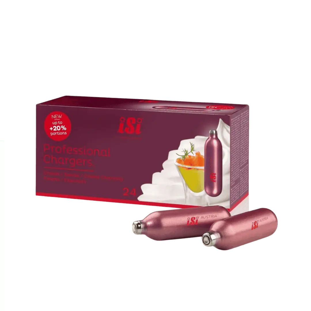 Cargas para Sifón de cocina | iSi | N₂O 8,4 g | 24 uds